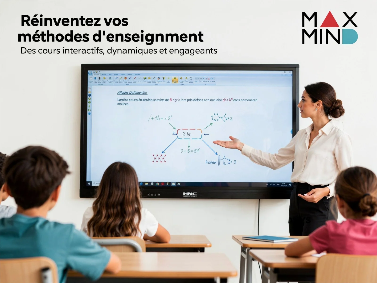 Fiche technique écran interactif HNC 65 pouces